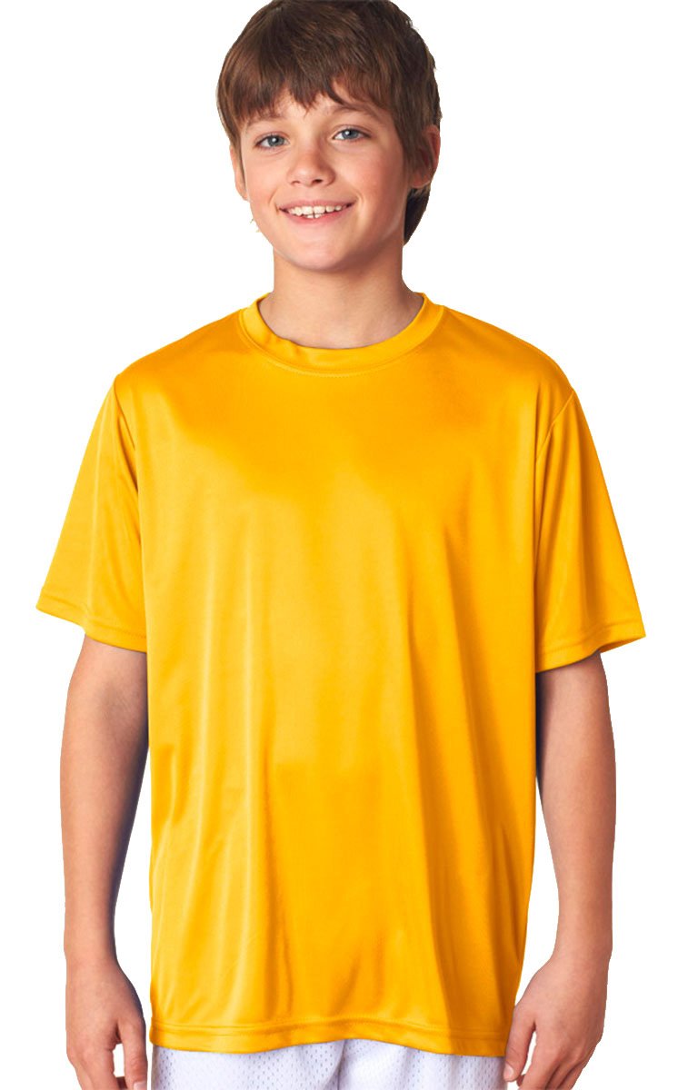 Youth cooling Performance T-Shirt - gRAPHITE - S(D0102H7KS8X)