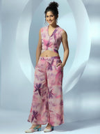 Libas Womens Printed Chiffon Co-Ord Set For Women
