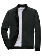 Noble Monk Bomber Jacket For Men | Mens Quilted Standard Length Jacket | Full Sleeve Mens Jacket