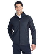 Mens constant Full-Zip Sweater Fleece Jacket - BLAcK BLK RED - S(D0102H7YFYP)