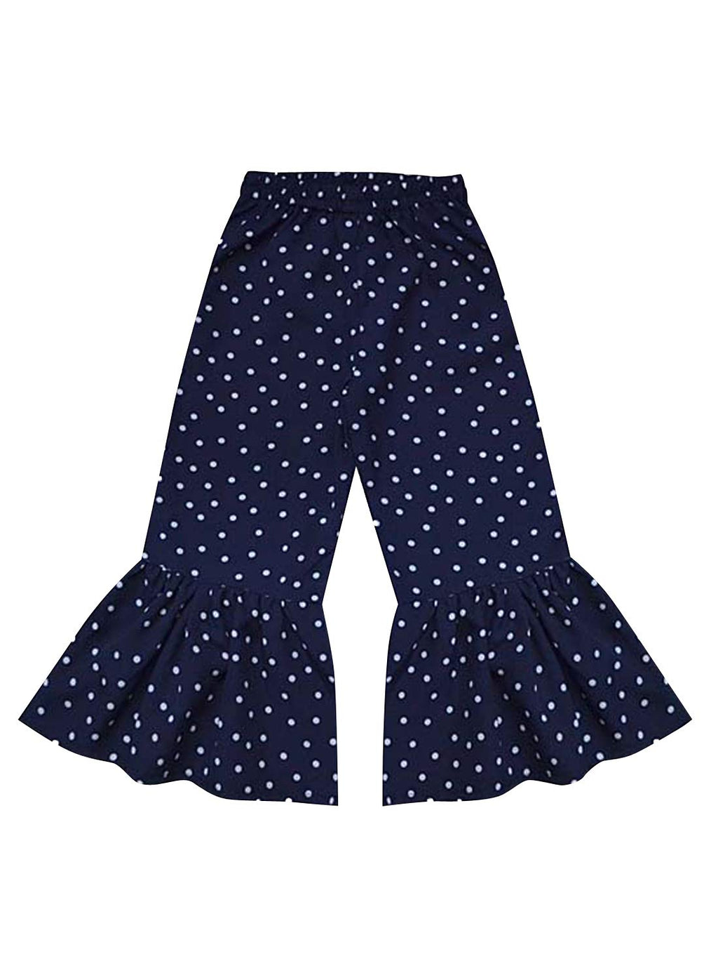 A.T.U.N. (ALL THINGS UBER NICE) Girls High Rise Regular Elasticated Waistband Casual Ruffle Pants