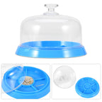 Watch Movement Dust Cover, Moistureproof Anti-dust Tray Storage Box for Watches Movement Parts