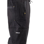 Caterpillar Men's Slim Fit Work Cargo Pant, Black, 32/30