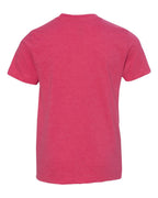 Youth Fine Jersey T-Shirt - VINTAgE BURgUNDY - XS(D0102H7M95T)