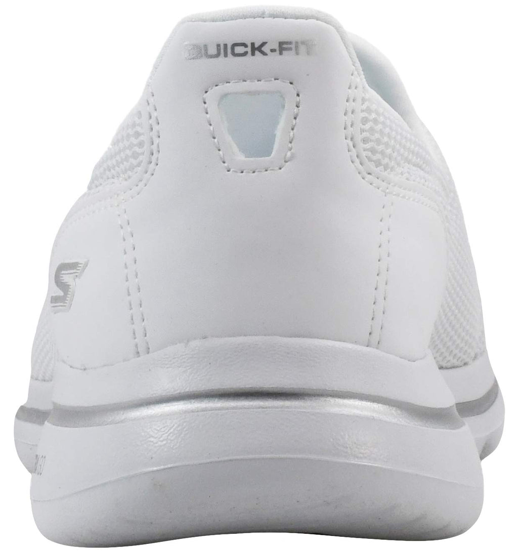 Skechers Women's Go Walk 5 Sneaker, White, 5.5
