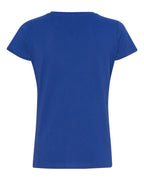 Ladies V-Neck Fine Jersey T-Shirt - BLAcK - S(D0102HI3UBW)