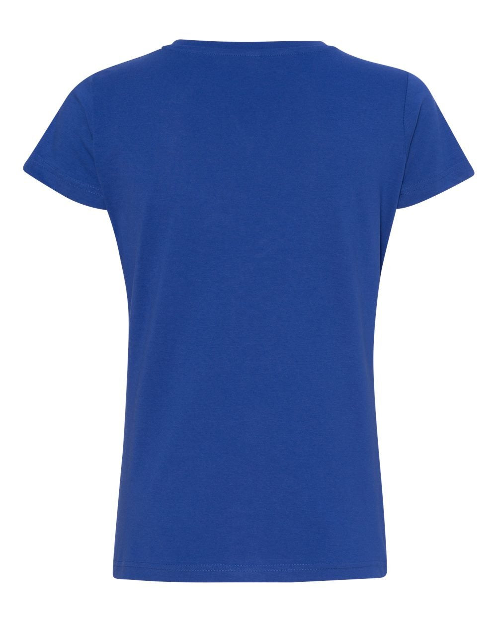 Ladies V-Neck Fine Jersey T-Shirt - BLAcK - S(D0102HI3UBW)