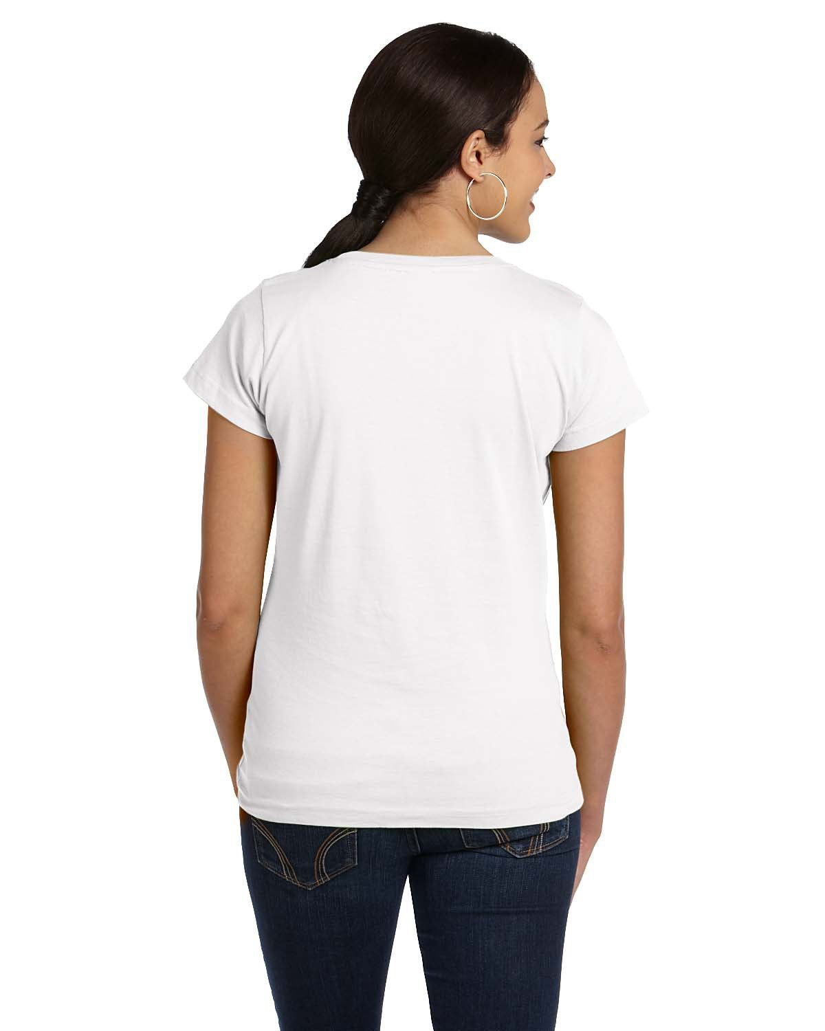 Ladies Fine Jersey T-Shirt - VINTAgE BURgUNDY - XS(D0102H7MIKT)