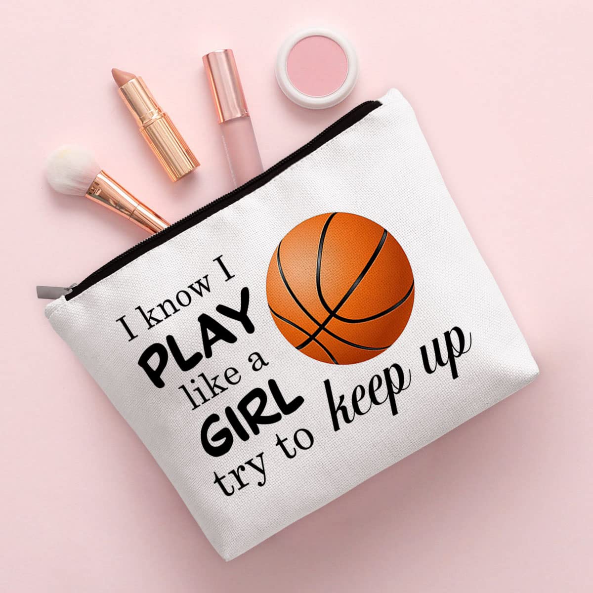 BiuNiuring Basketball Player Gifts for Women, Basketball Stuff for Women, Gifts for Basketball Lovers, Women Basketball Makeup B