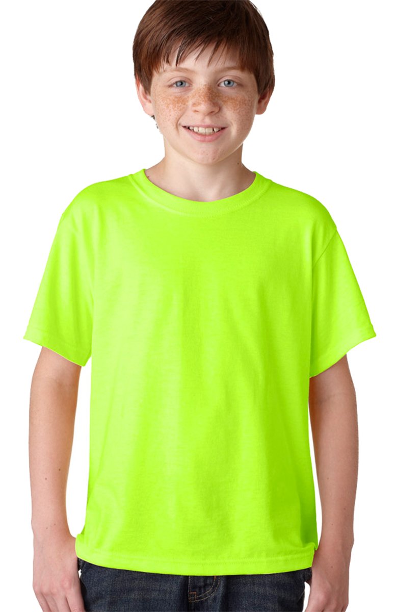 Youth DRI-POWER AcTIVE T-Shirt - IRISH gREEN HTHR - M(D0102HI3TFY)