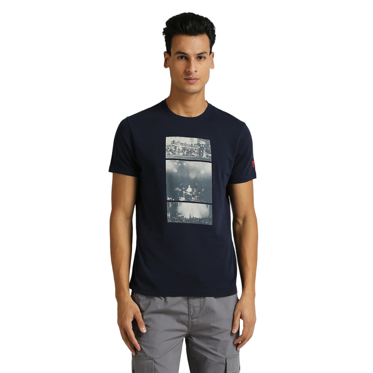 Pepe Jeans MenS Slim Fit T-Shirt (Pm509670_Navy