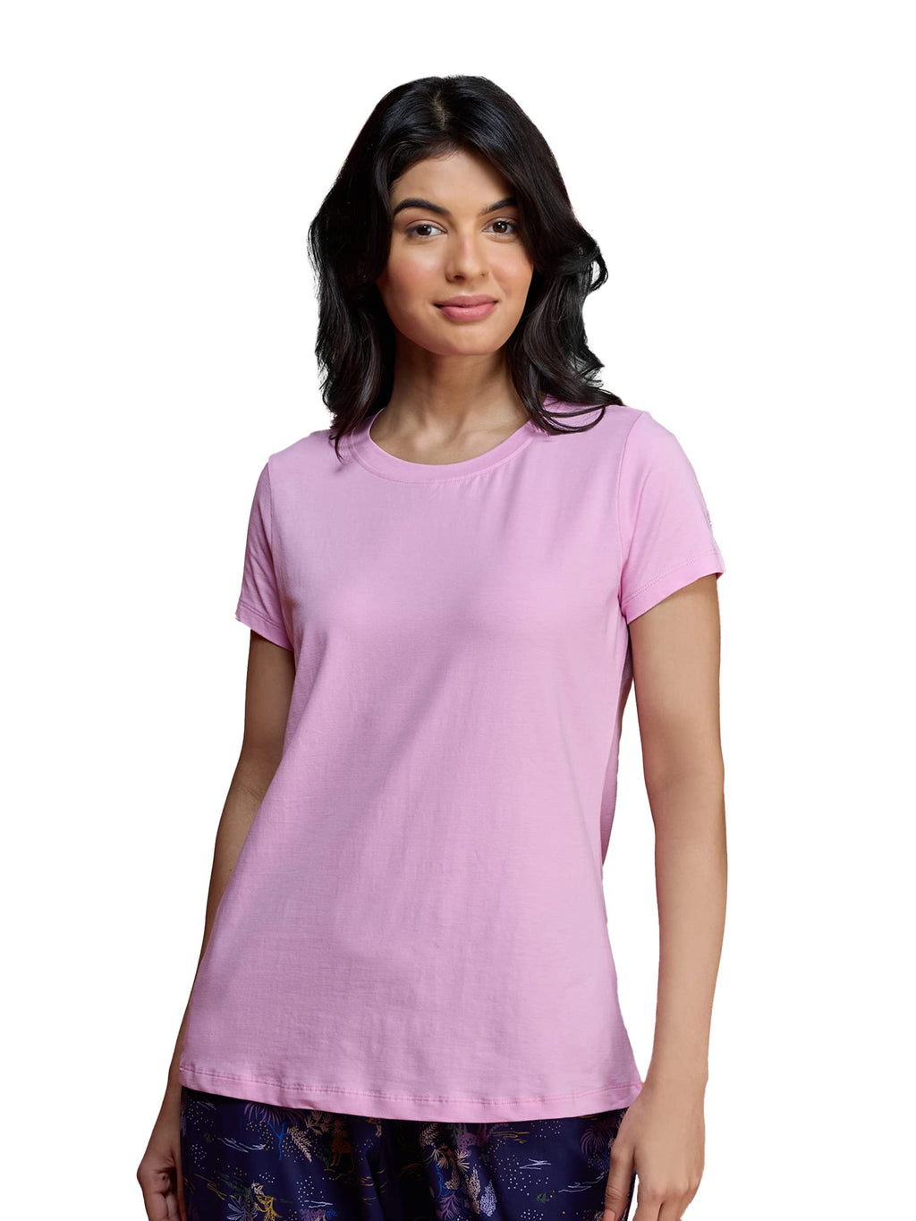 Nykd WomenS Ultra Soft All Occasions Everyday Cotton T- Shirt/Tee Essential | Relaxed Fit | Cotton | Crew Neck - T-Shirts & Tan