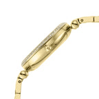 Fossil Women's Carlie Mini Quartz Stainless Steel Three-Hand Watch, Color: Gold (Model: ES4735)