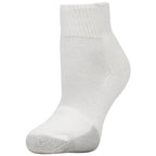 thorlos womens Tmx Max Cushion Ankle Tennis Socks, White (3 Pairs), Medium US