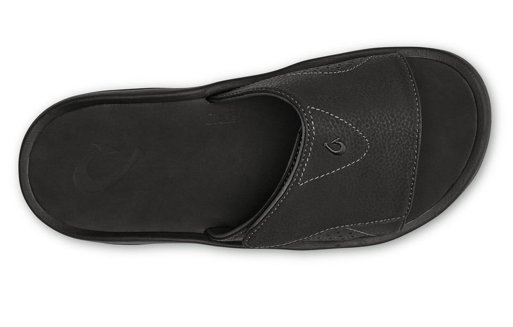 OLUKAI Nalu Slide Black/Black 10 D (M)