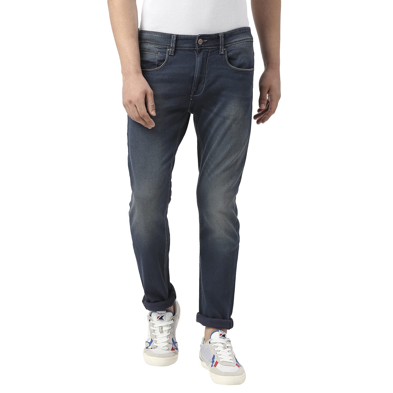 Pepe Jeans MenS Straight Jeans (Pm207313Q031_Dark Blast