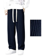Greciilooks Lycra Track Pants For Men  Stretchable Loose Fit Gym Joggers | Korean Style Workout | Loose Mid Rise Track Pant Dark