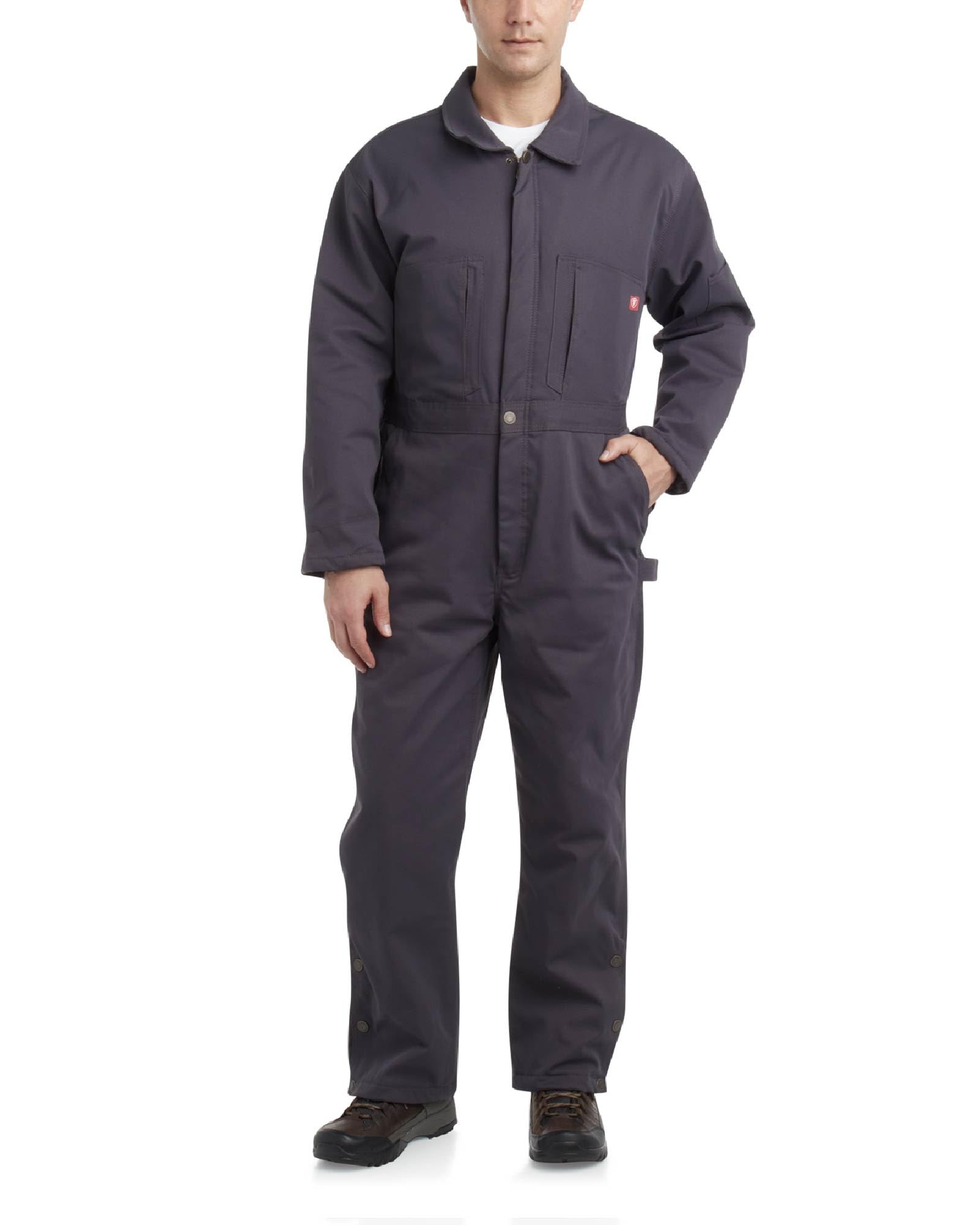 Firestone Men's Coveralls - Water Resistant Twill Long Sleeve Overall for Work Utility and Safety (Sizes: M-XXL, Runs Small), Si