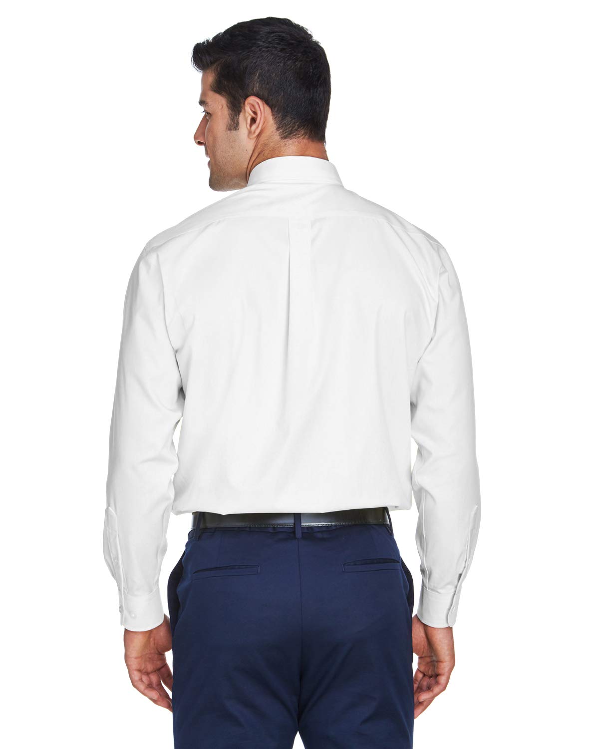 Mens crown Woven collectionSolid Oxford - LIgHT BLUE - S(D0102H76WR2)