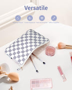 Narwey Small Makeup Bag for Purse Travel Makeup Pouch Cosmetic Bag Zipper Pouch Bags for Women