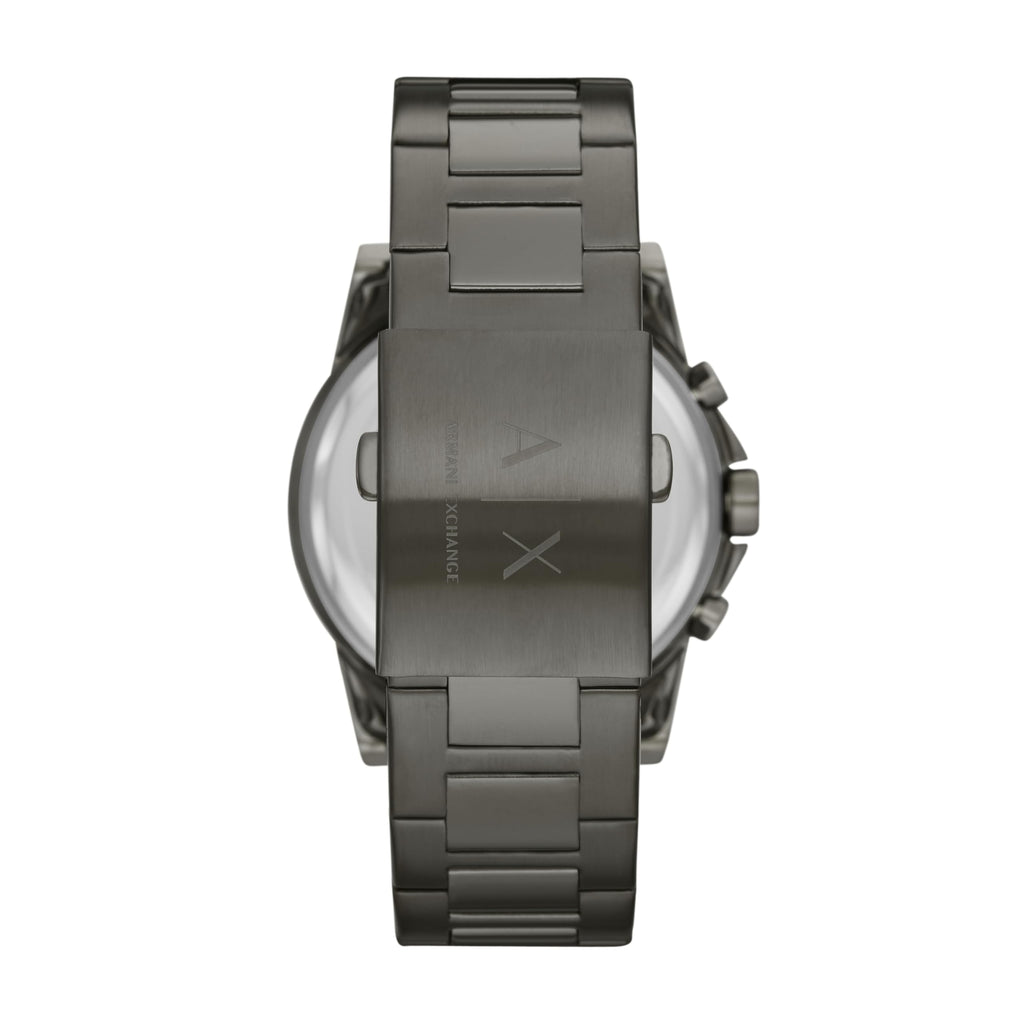 A|X Armani Exchange Men's Chronograph Grey Stainless Steel Watch (Model: AX2086)