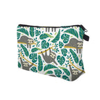 LOOMILOO Cosmetic Bag for Women, Adorable Roomy Makeup Bags Travel Water Resistant Toiletry Bag Accessories Organizer Sloth (Slo