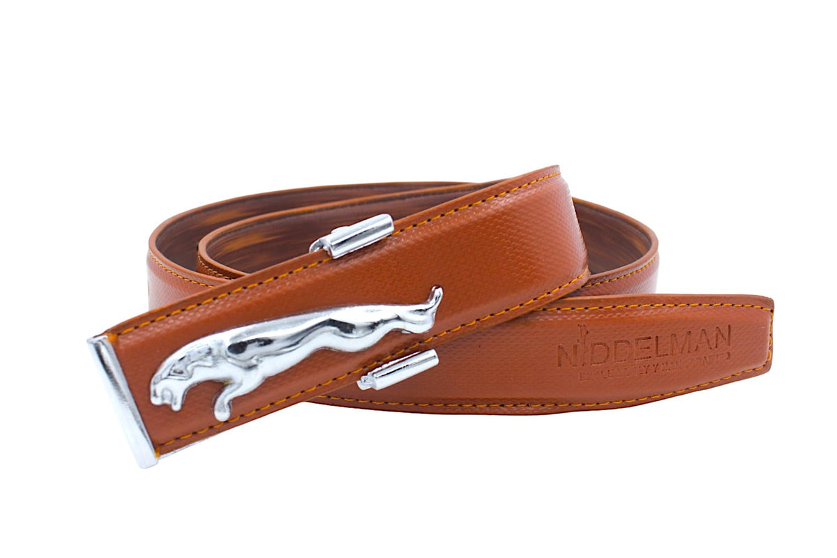 Niddleman 605/ Trendy Unisex Artificial Leather Belt, Boys Belt For Casual Or Formal Classic Designs For Work & Business Casual  32