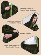 Lux Venus Reversible Rain Coat For Men.