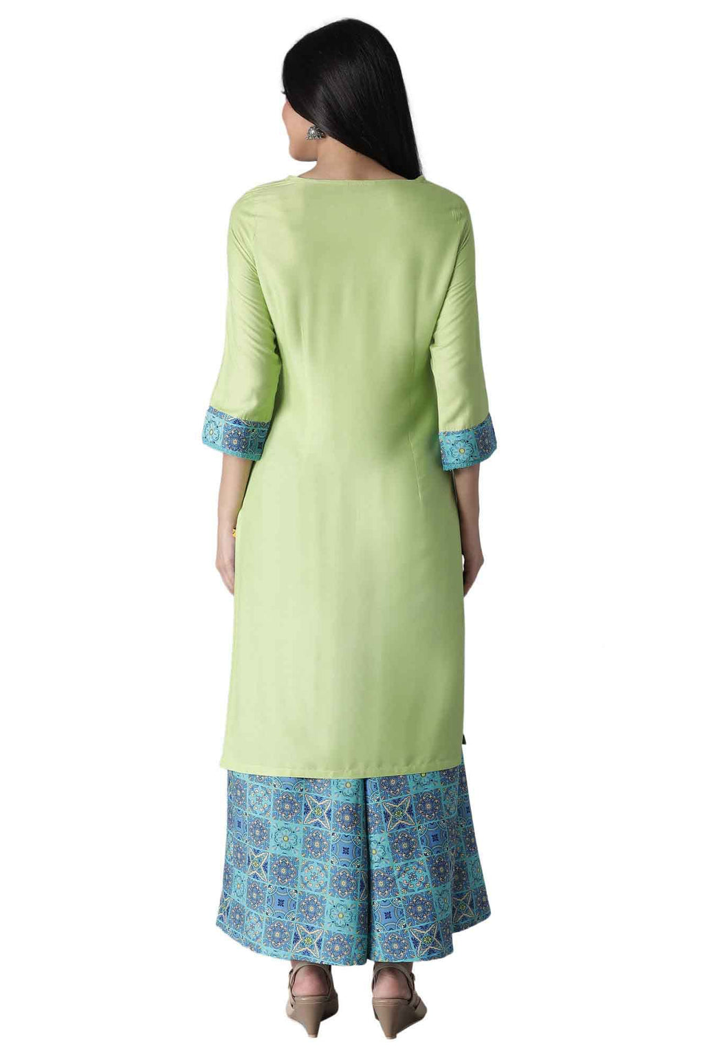 Aurelia Viscose Womens Kurta & Cullote
