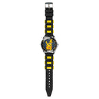 Accutime Kids Pokemon Pikachu Analog Quartz Wrist Watch with Black & Yellow Strap, Cool Inexpensive Gift & Party Favor for Boys,