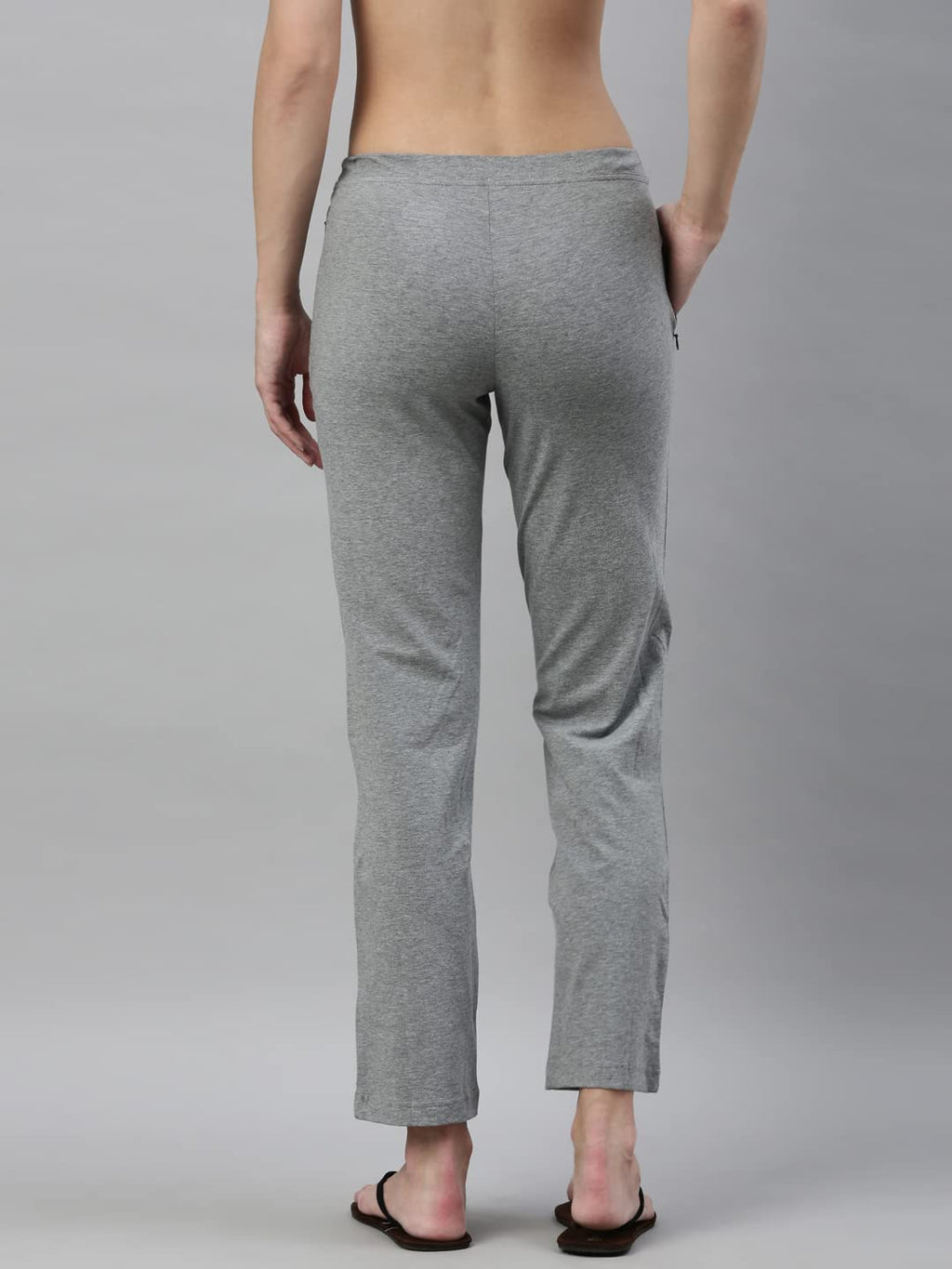 Enamor Essentials E014 Womens Slim Fit Stretch Cotton Lounge Pants
