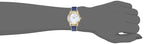 Timex Women's TW2R985009J Stretch Bangle 25mm Analog Display Analog Quartz Blue Watch