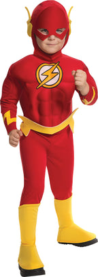 Rubies 283562 DC Comics the Flash Muscle Chest Deluxe Toddler &amp; Child Costume  Extra Large