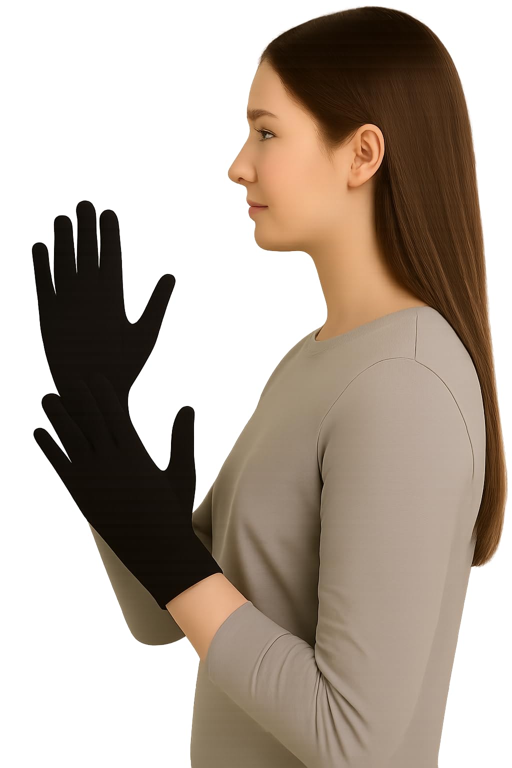 Weavers Villa Cotton Summer Glove for Men & Women | Anti-Slip UV Protection Hand Gloves | Outdoor Sun, Dust, Pollution Shield |