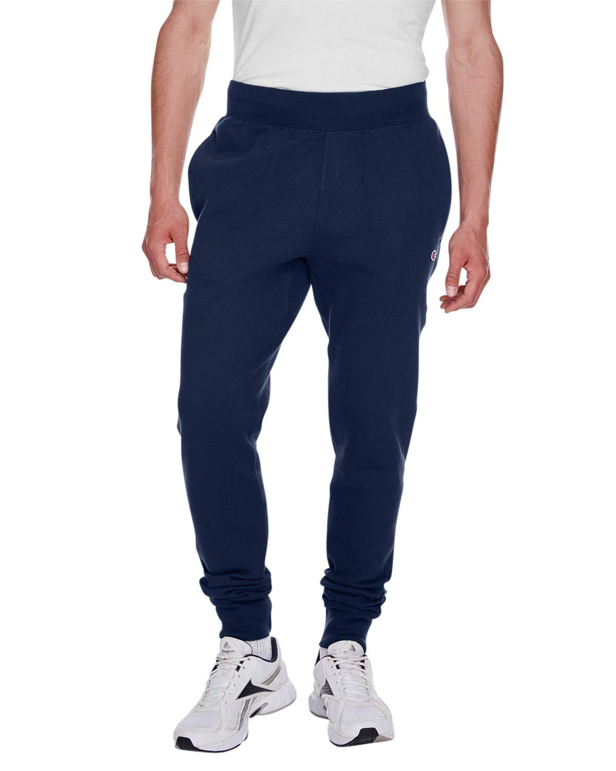 Mens Reverse Weave Jogger Pant - BLAcK - S(D0102H7YFA2)