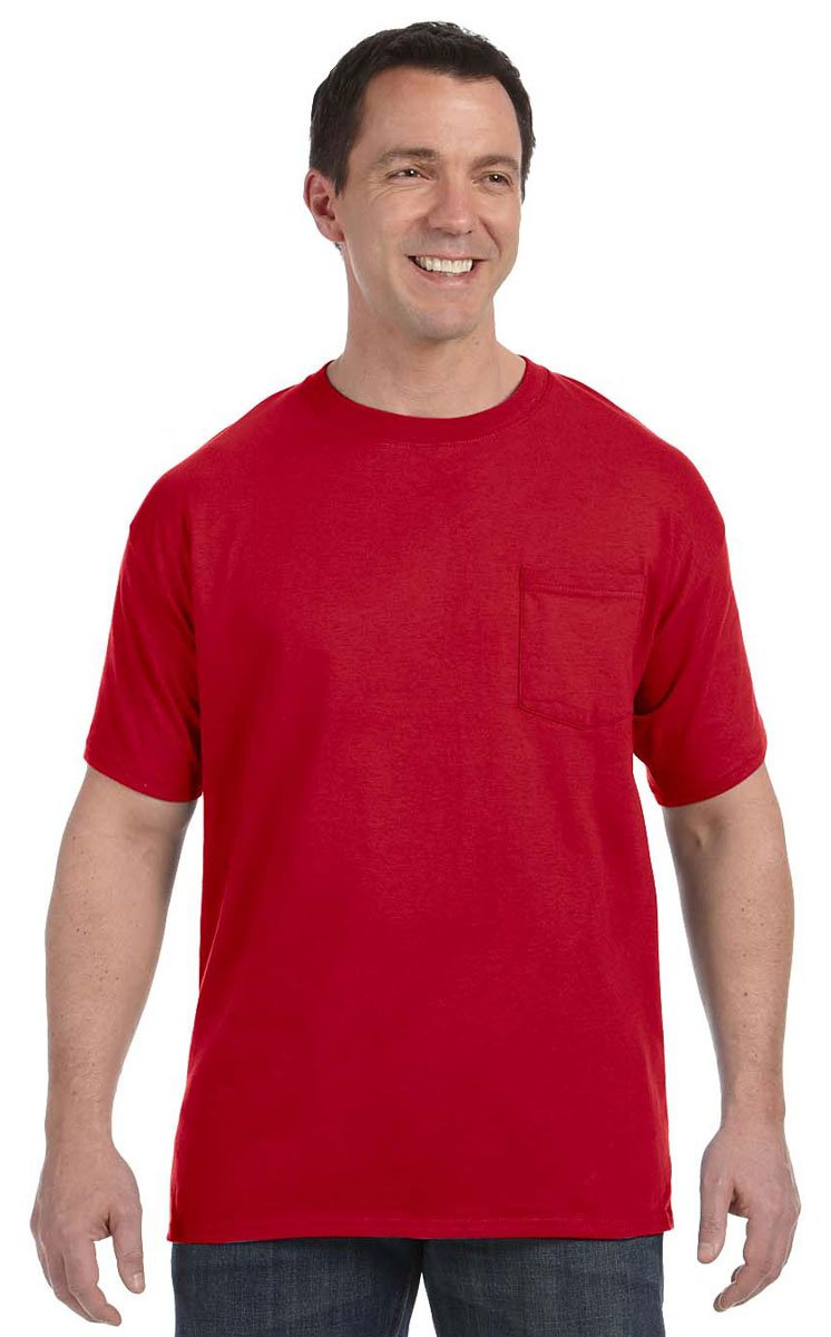 Mens Authentic-T Pocket T-Shirt - ASH - S(D0102H7KWXX)