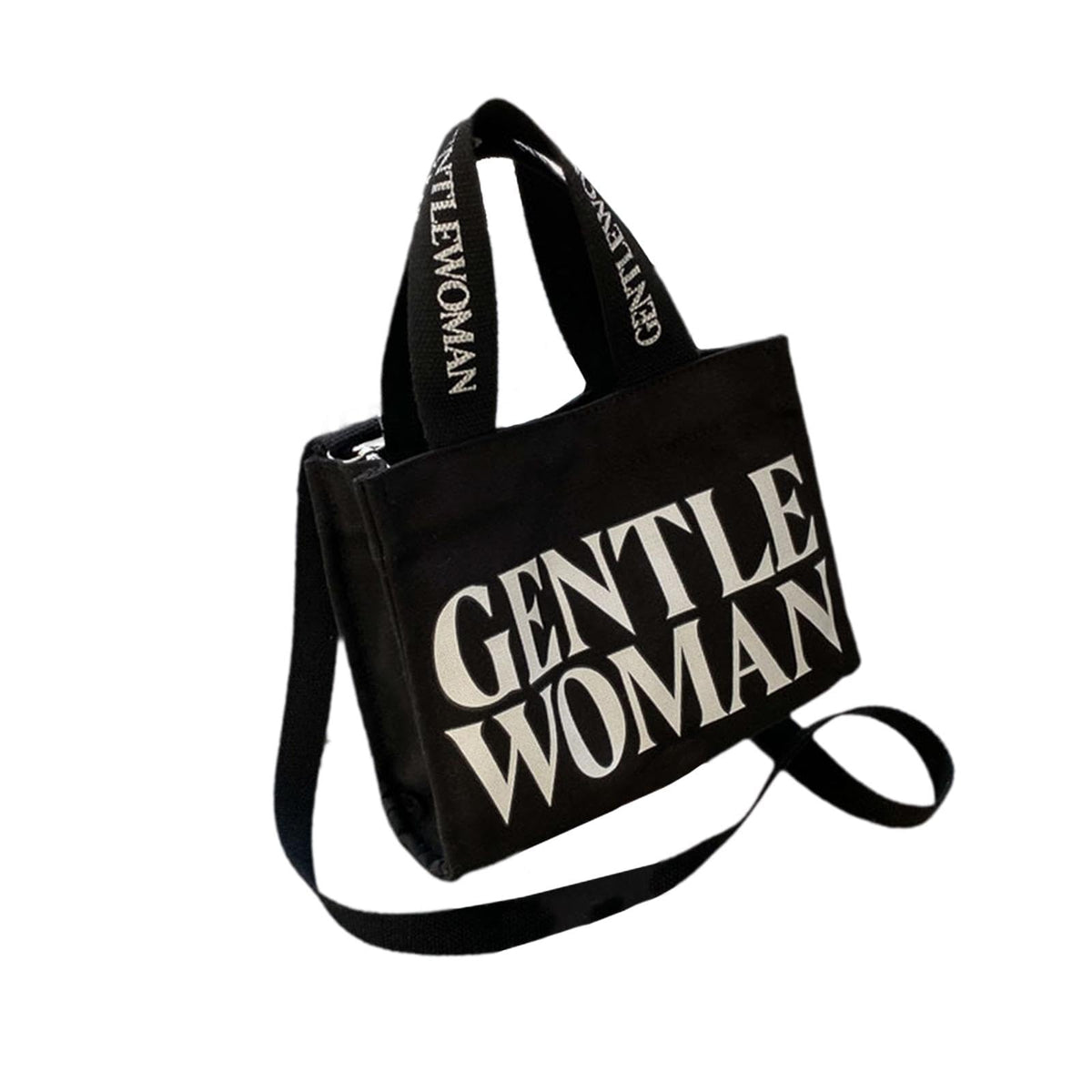 Enakshi Canvas Tote Bag Multipurpose Women Shoulder Bag For Traveling Everyday Shopping Black|Clothing, Shoes & Accessories | Wo 24-81-89
