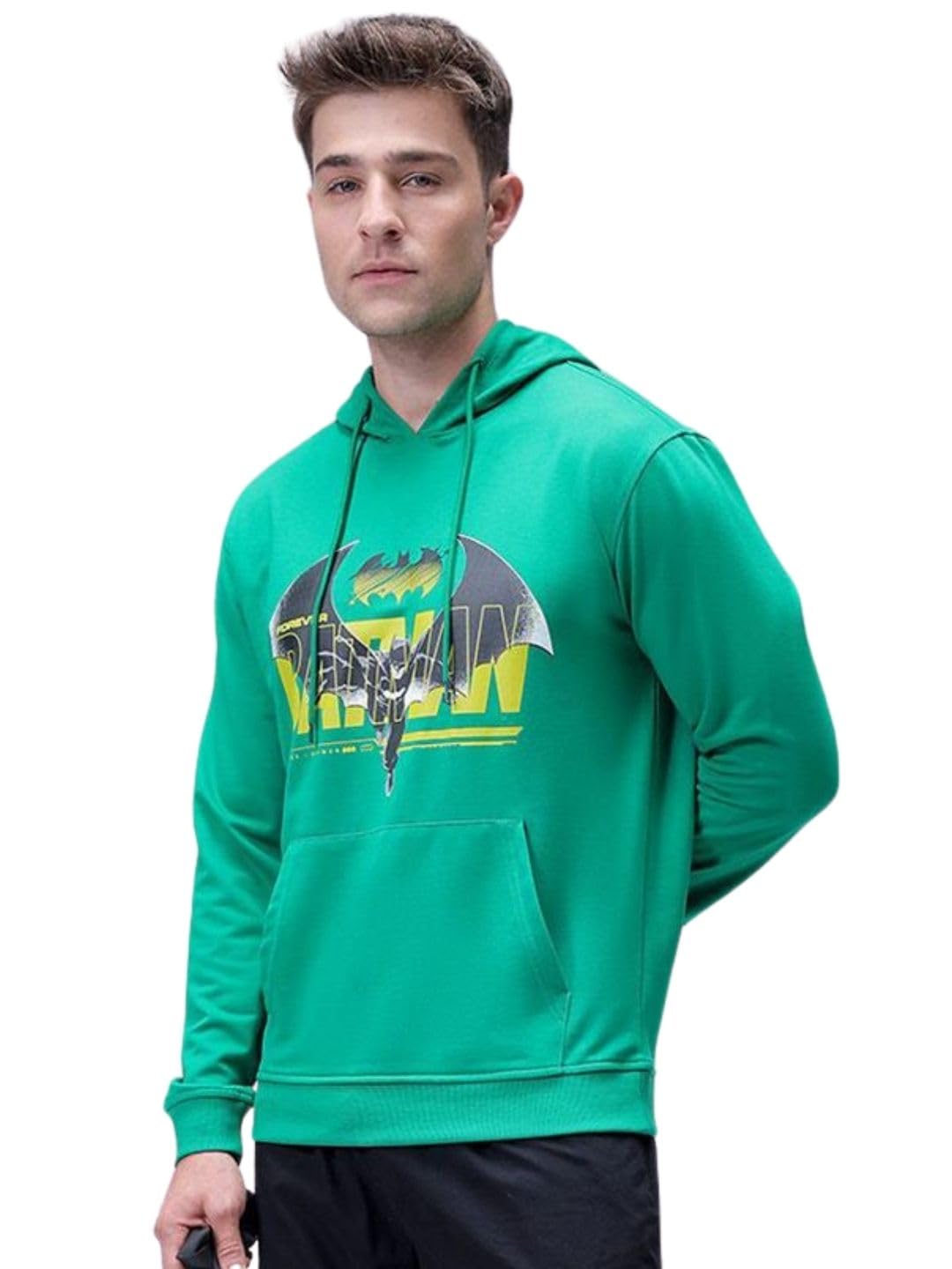 The Indian Garage Co Mens Regular Fit Character Print Overhead Hoodie