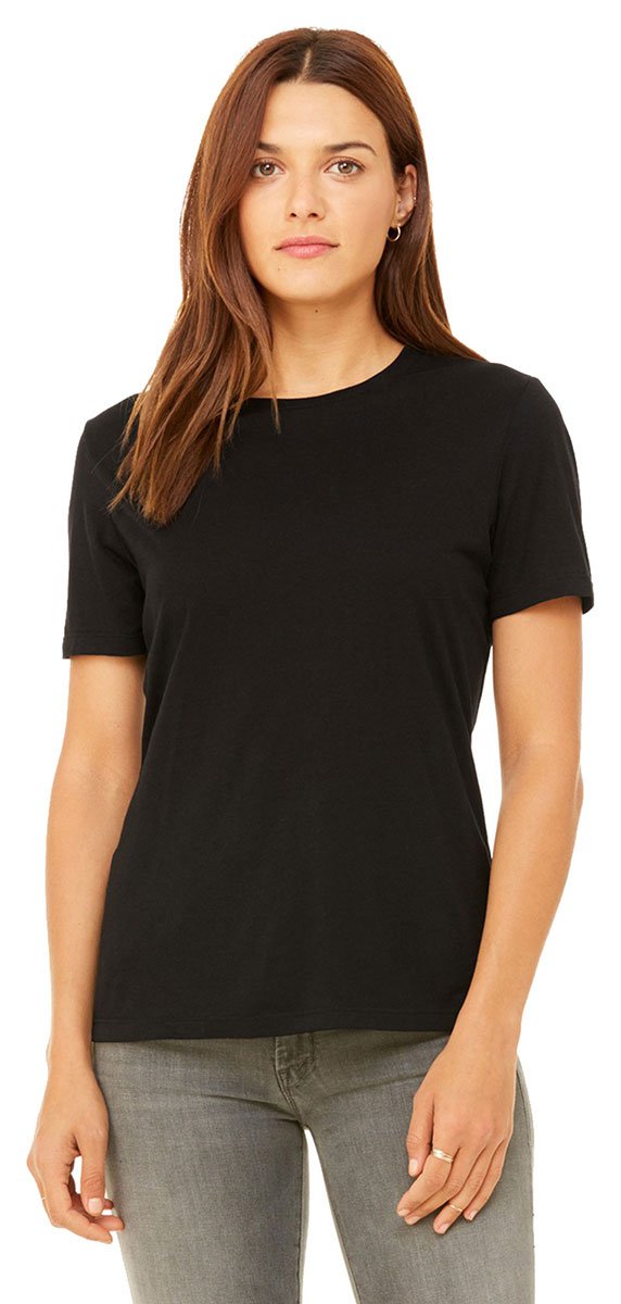 Ladies Relaxed Triblend T-Shirt - cHAR BLK TRIBLND - S(D0102H7WZPT)