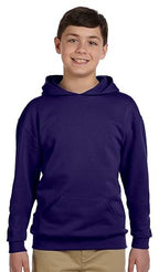 Youth 8 oz NuBlend Fleece Pullover Hooded Sweatshirt - BLAcK - S(D0102H2H79g)