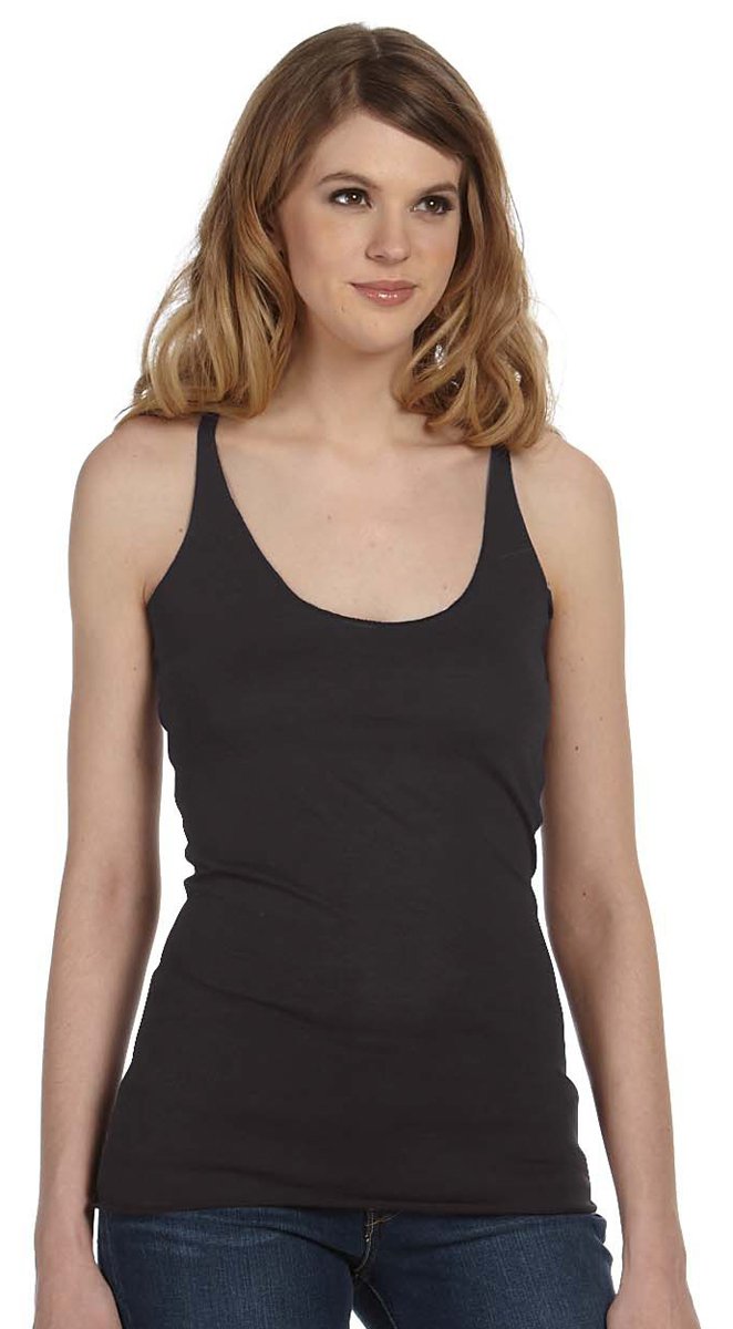 Ladies Triblend Racerback Tank - cHAR BLK TRIBLND - S(D0102H7WNQP)