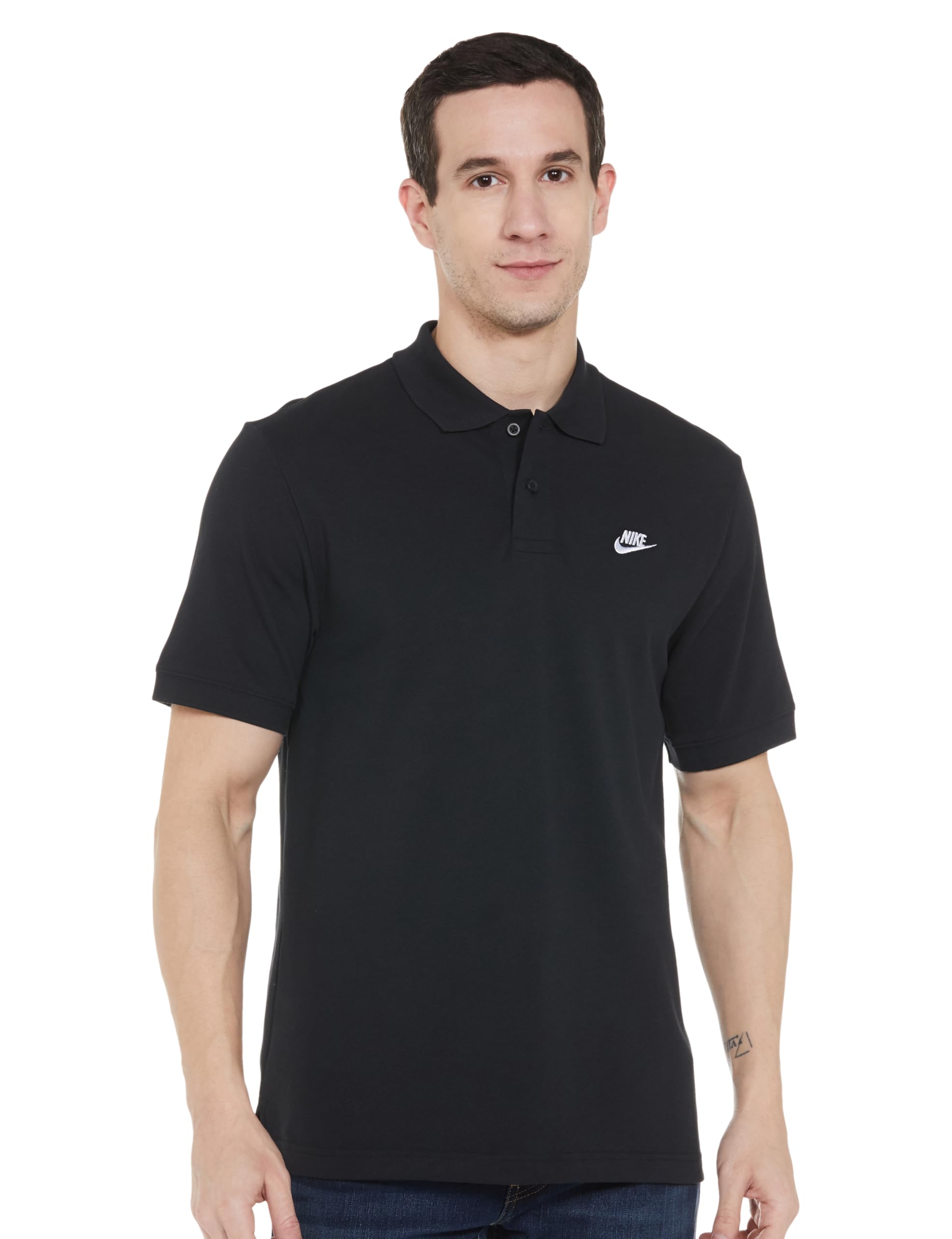 Nike Cotton Regular Fit Polo T-Shirt Men Active Polo Shirts