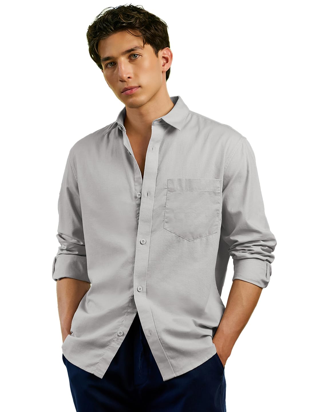 Bewakoof MenS Fire Whirl Half Sleeve Solid Shirt Maroon