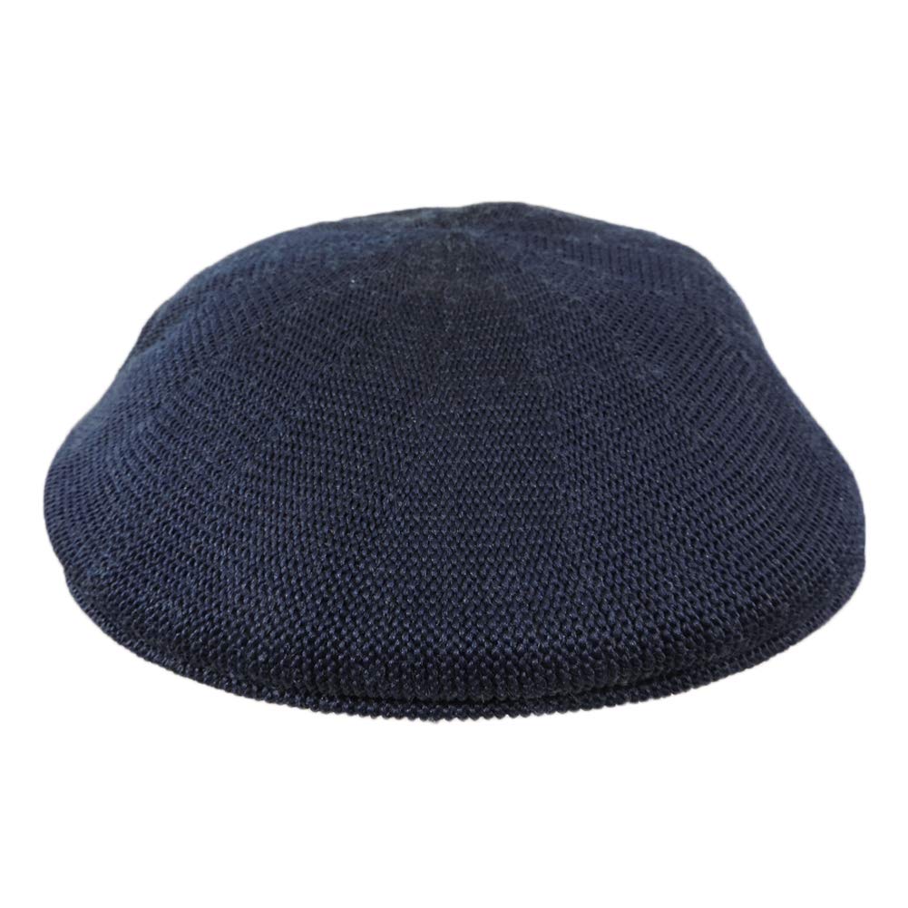 Mens Navy Blue Knitted Golf Gatsby Ascot Newsboy Cap