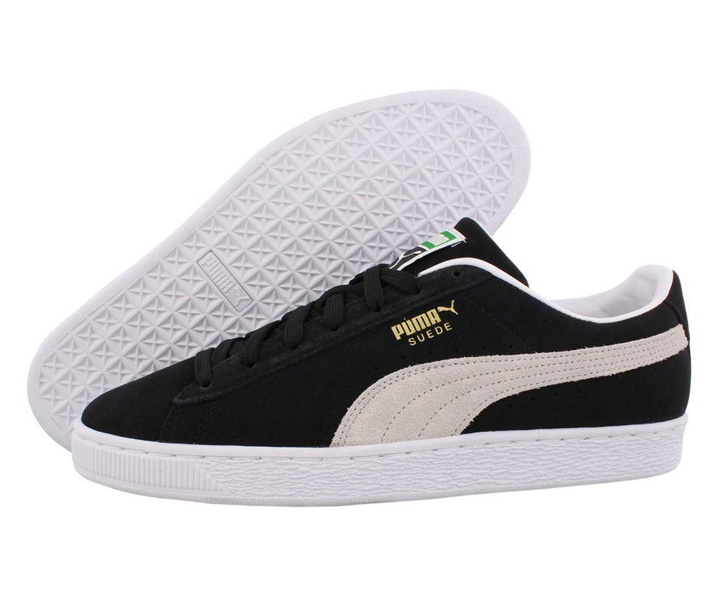 PUMA Suede Classic XXI Alternate Closure (Toddler) Black White 5 Toddler M