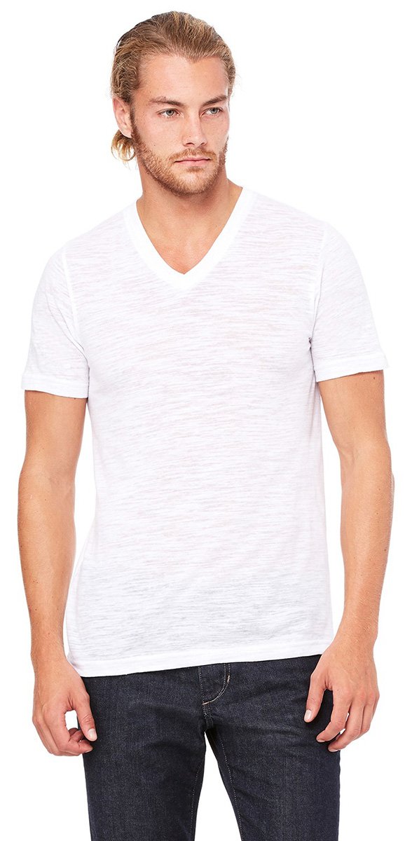 Unisex Jersey Short-Sleeve V-Neck T-Shirt - TRUE ROYAL - XS(D0102H78TR8)
