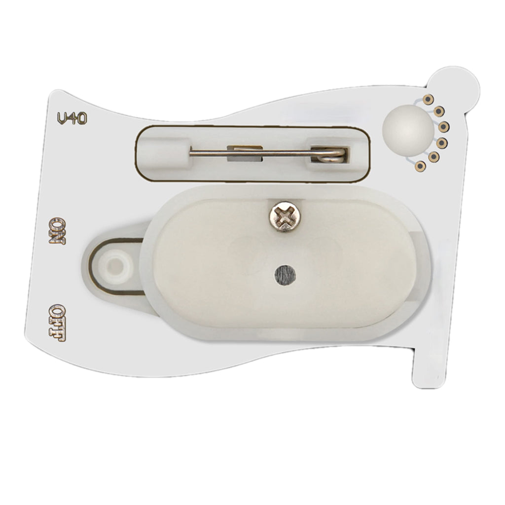 USA Flag Flashing Body Light Lapel Pins by Blinkee