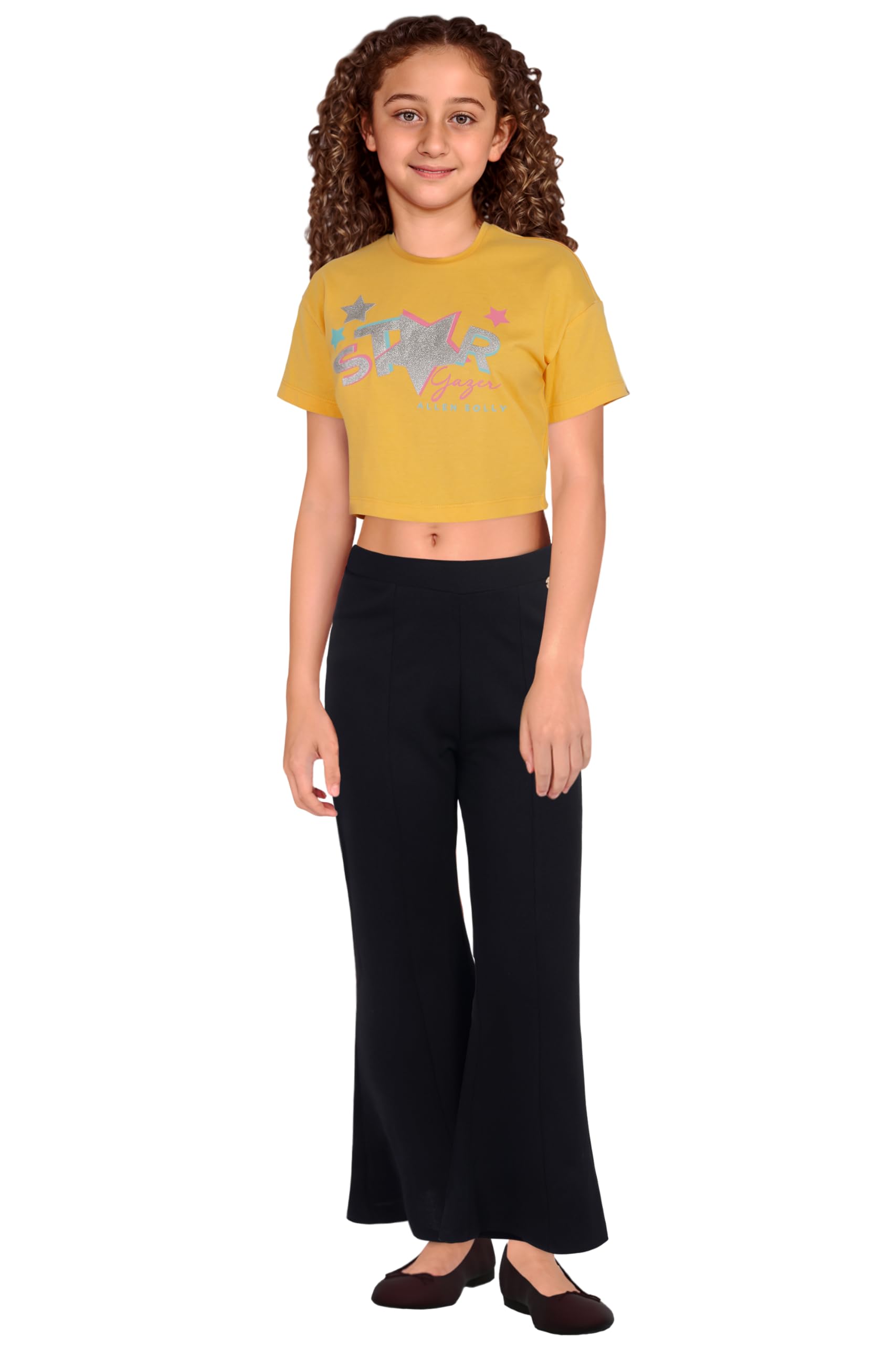 Allen Solly Girls Slim Fit Casual Pants