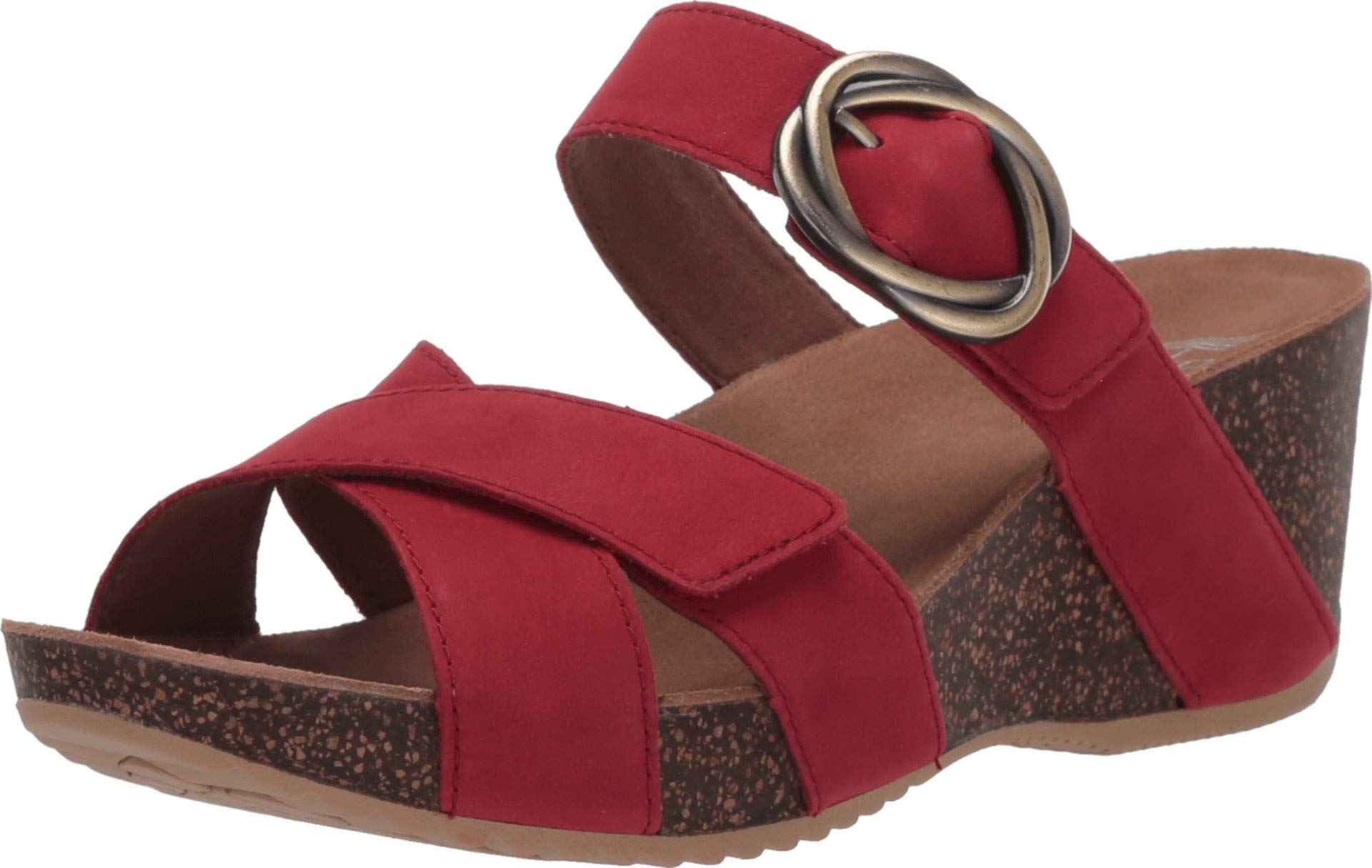 Dansko Women's Susie Red Slide Sandal 7.5-8 M US