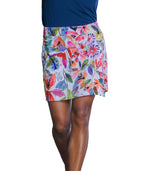 RipSkirt Hawaii | Length 2 with Pockets | Quick Wrap, Quick Dry, Travel Skirt with Side Pockets (16-18, Wildflower Watercolor)